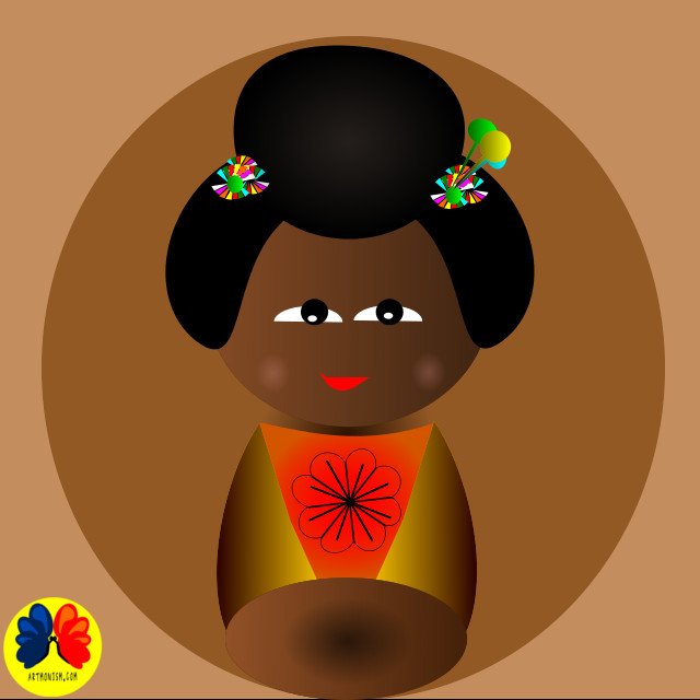geisha_afro