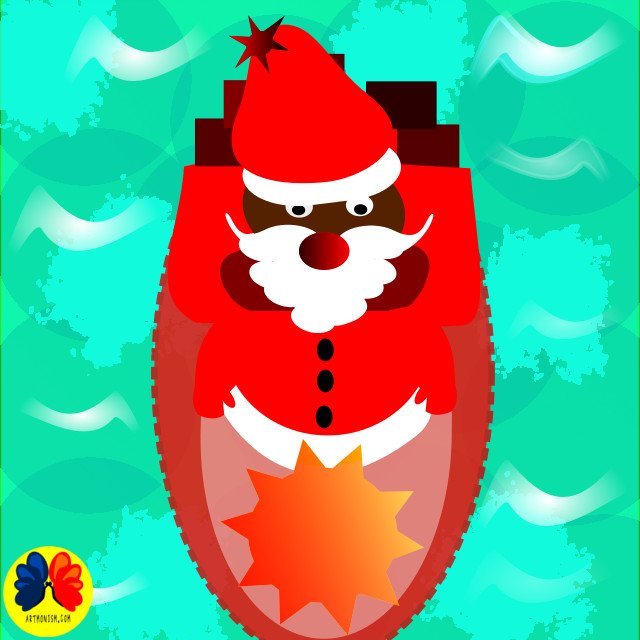 santa_claus_on _boat